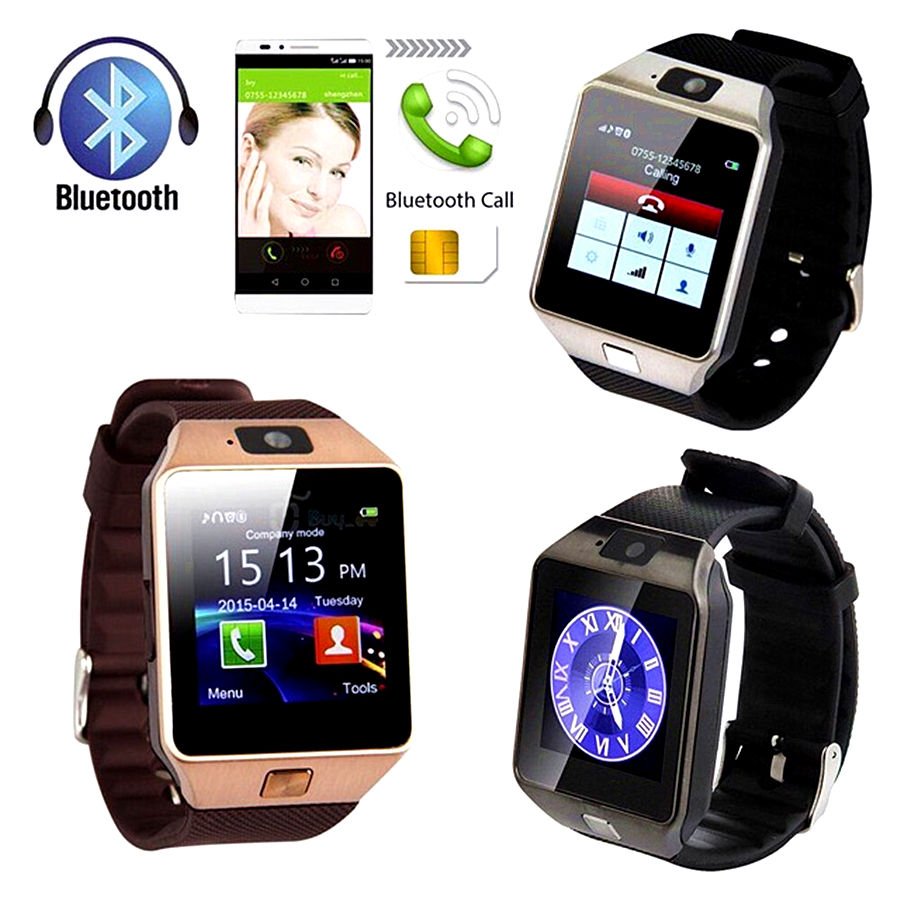 Wholesale Electronics DZ09 Sim Card SmartWatch 3g 4g smartphone Camera Video Call Wifi Reloj inteligente bluetooth Smart Watch